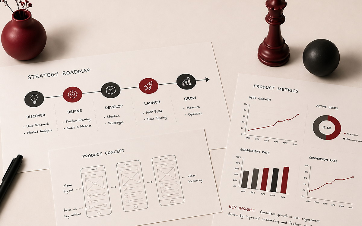 Product Design Career Accelerator — executive design strategy and metrics programme